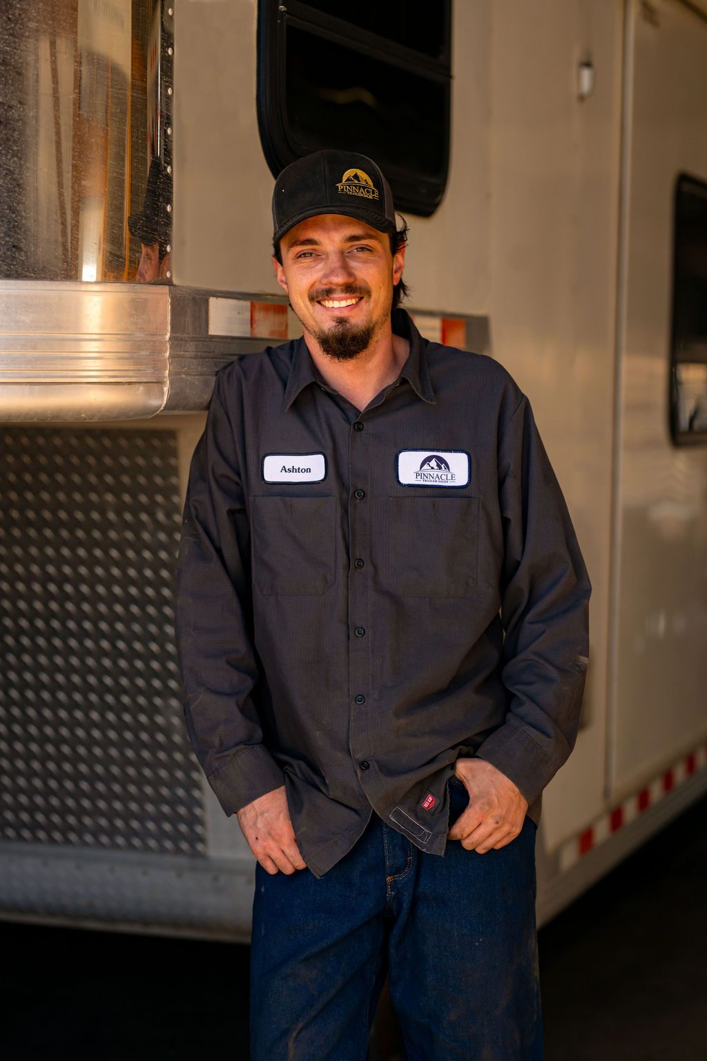 Service technician at Pinnacle Trailer Sales