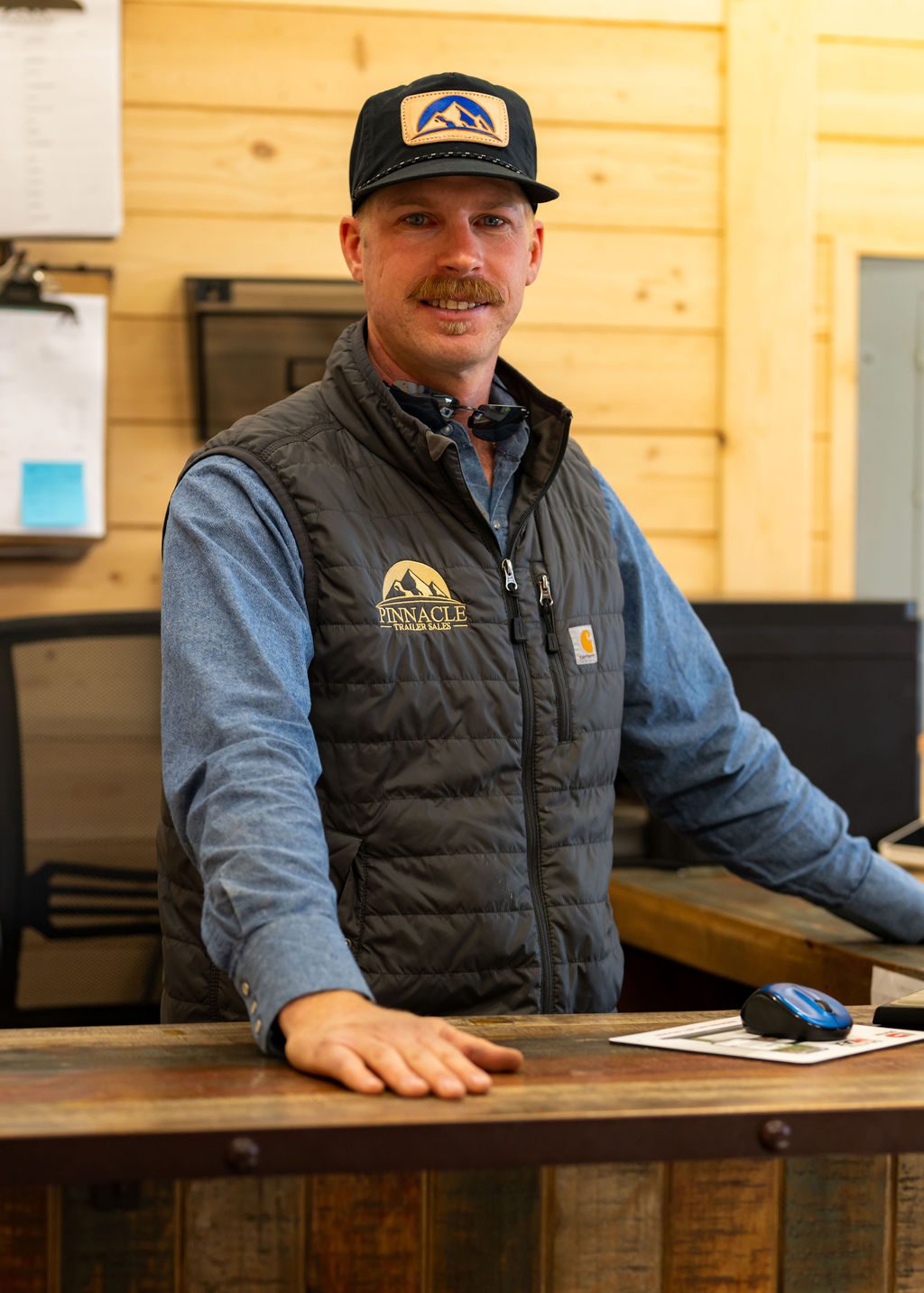 Shiloh Holthus, Service Manager at Pinnacle Trailer Sales