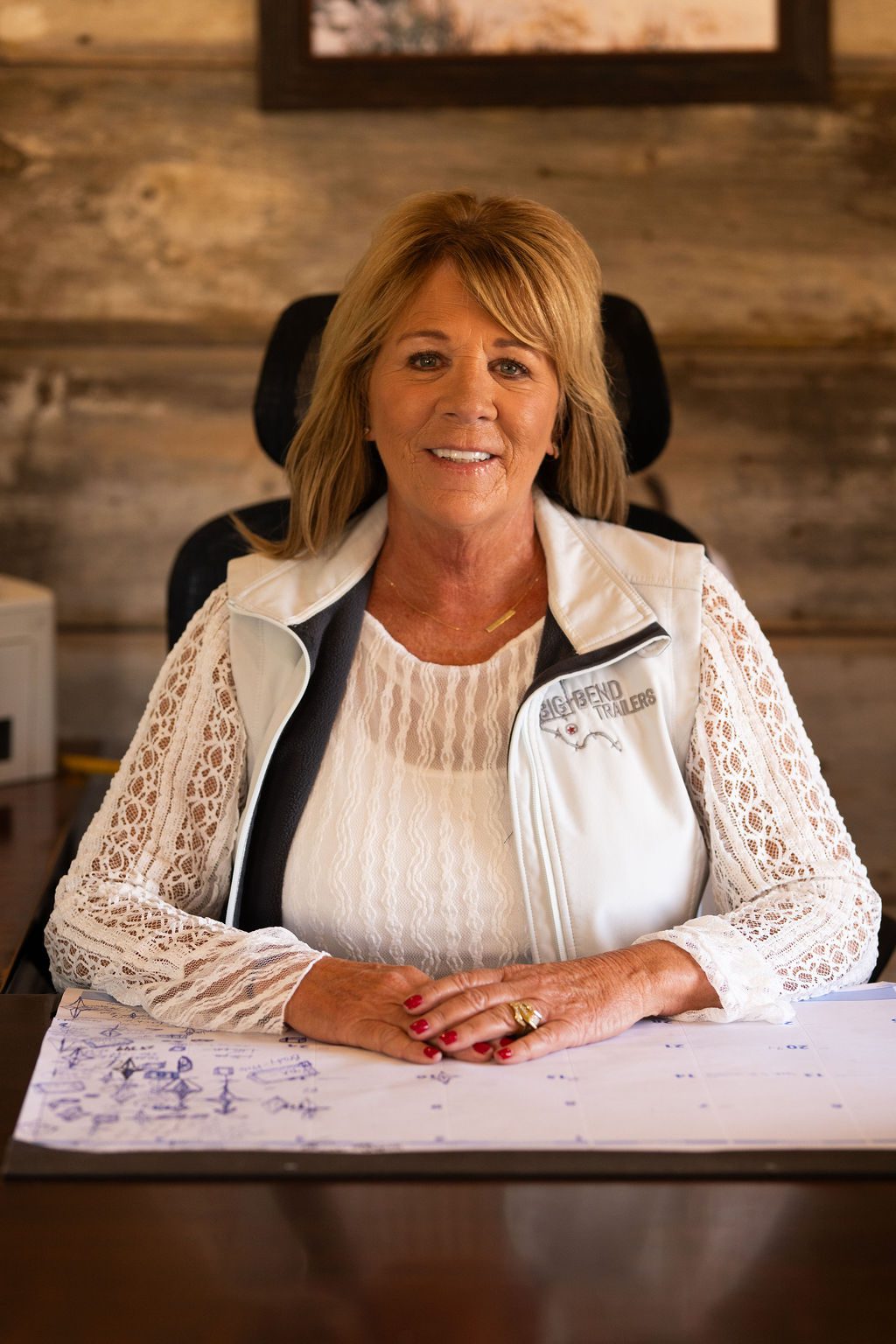 Kim Fox, Office manager at Pinnacle Trailer Sales