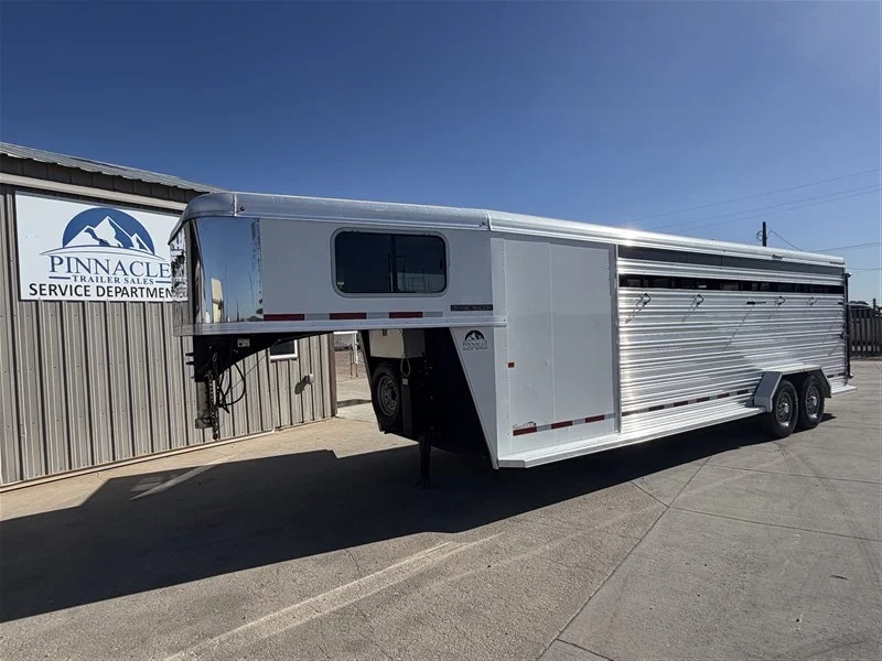 2022 Logan 24' Stock Combo-5' tack Stock Trailers