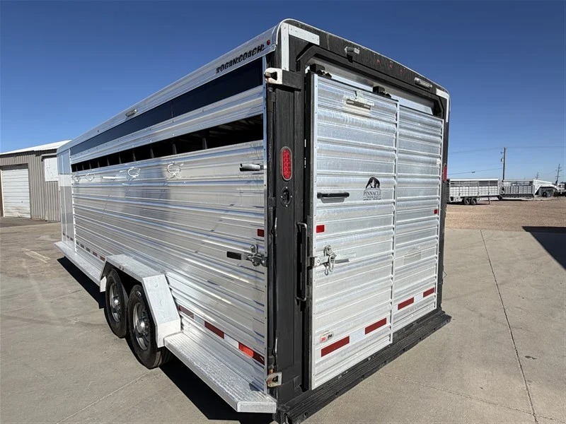 2022 Logan 24' Stock Combo-5' tack Stock Trailers