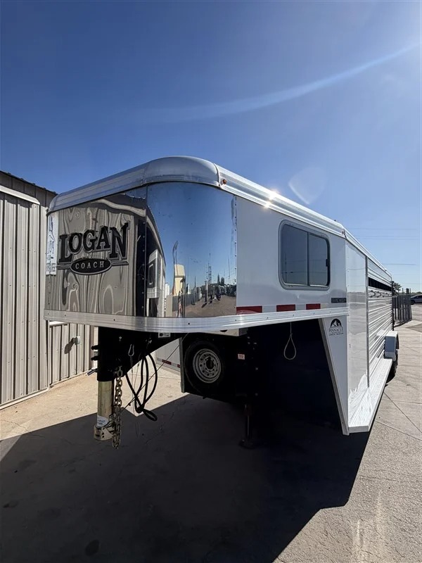 2022 Logan 24' Stock Combo-5' tack Stock Trailers