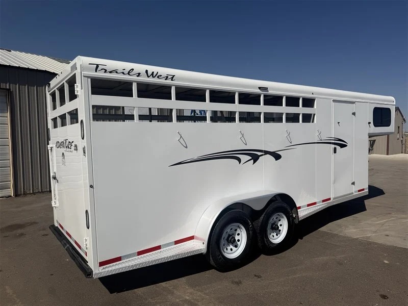2023 Trails West 4 Horse Adventure Horse Trailers