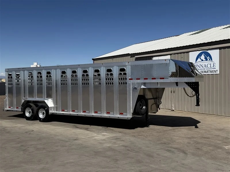 2026 Barrett 7’6x24’ Stock Stock Trailers