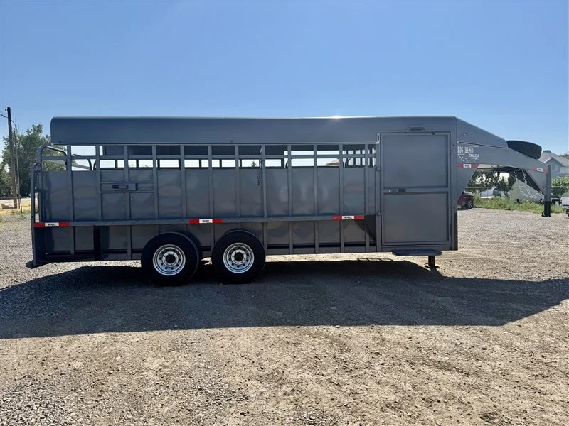2026 Big Bend Trailers 20' Stock Combo with 4' Deluxe Tack Stock Trailers