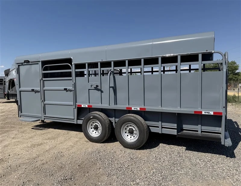 2026 Big Bend Trailers 20' Stock Combo with 4' Deluxe Tack Stock Trailers
