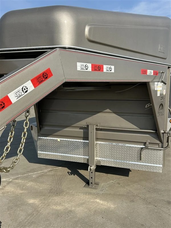 2026 GR Trailers 18' GN Stock 1/2 Top Stock Trailers