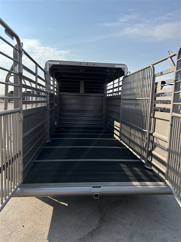 2026 GR Trailers 18' GN Stock 1/2 Top Stock Trailers