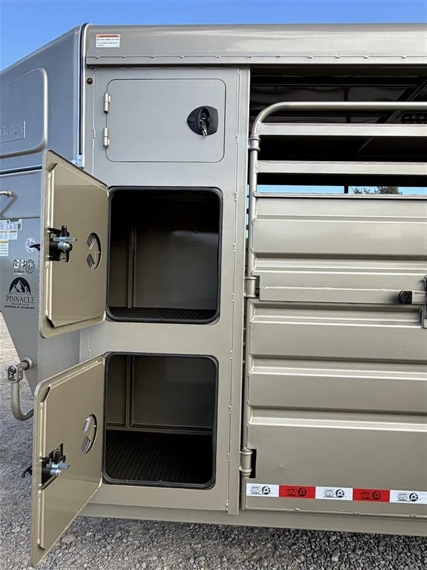 2026 GR Trailers 22' w/2' Saddle/Dog Boxs Stock Trailers