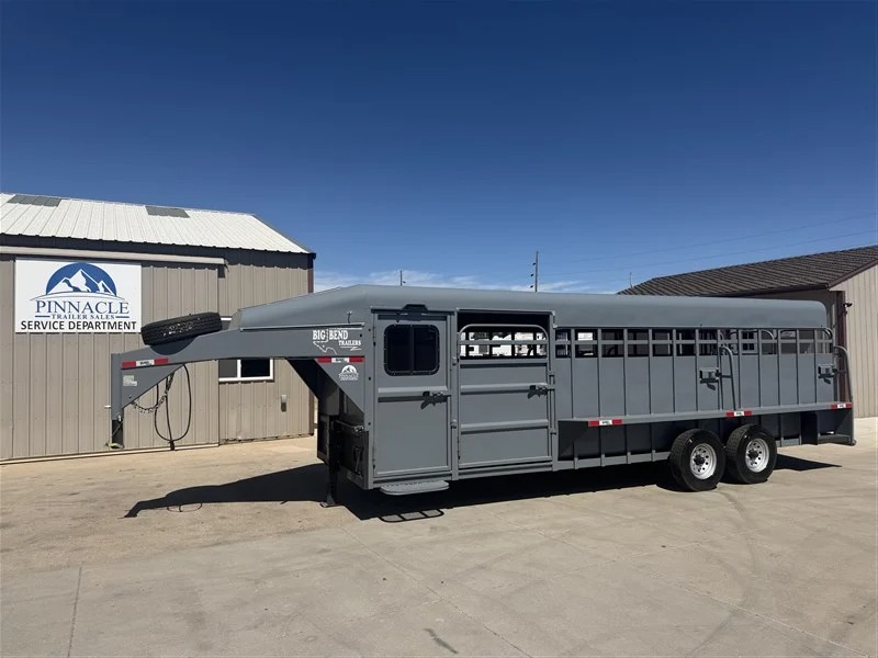 2027 Big Bend Trailers 24' Stock Combo Trainer Tack Stock Trailers