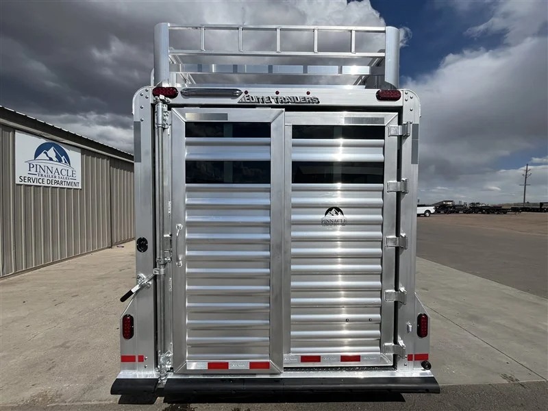 2027 Elite 24’ Stock Combo W/Slanted Deluxe Tack Stock Trailers