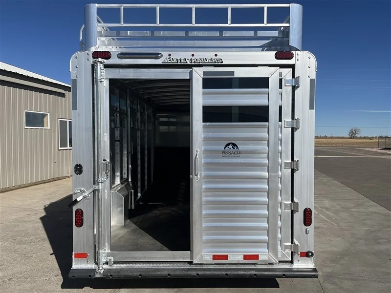 2027 Elite Trailers 8'X24’ Stock Combo W/Slant Wall Tack Stock Trailers