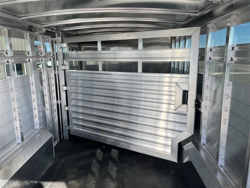 2027 Elite Trailers 8'X24’ Stock Combo W/Slant Wall Tack Stock Trailers