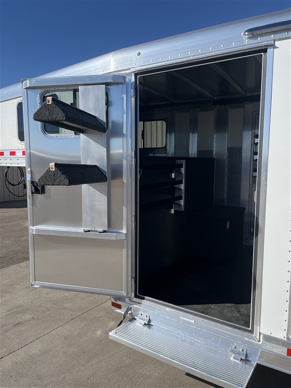 2027 Elite Trailers 8'X24’ Stock Combo W/Slant Wall Tack Stock Trailers