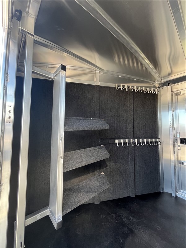 2027 Elite Trailers 8'X24’ Stock Combo W/Slant Wall Tack Stock Trailers