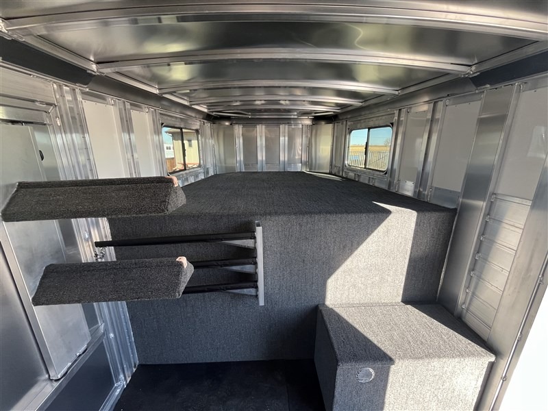 2027 Elite Trailers 8'X24’ Stock Combo W/Slant Wall Tack Stock Trailers