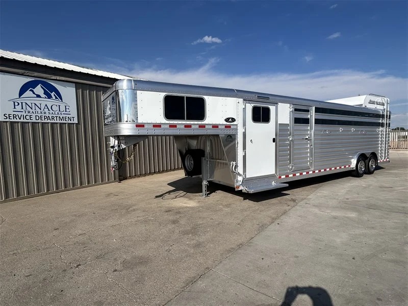2027 Elite Trailers 8X28' Stock Combo Stock Trailers