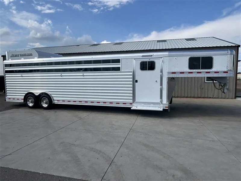 2027 Elite Trailers 8X28' Stock Combo Stock Trailers