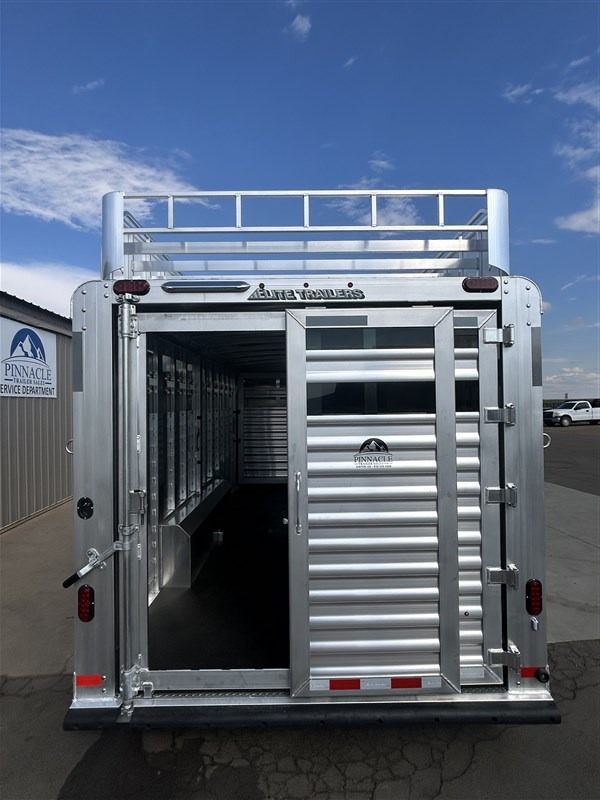 2027 Elite Trailers 8X28' Stock Combo Stock Trailers