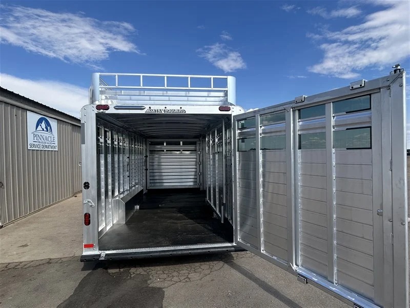 2027 Elite Trailers 8X28' Stock Combo Stock Trailers