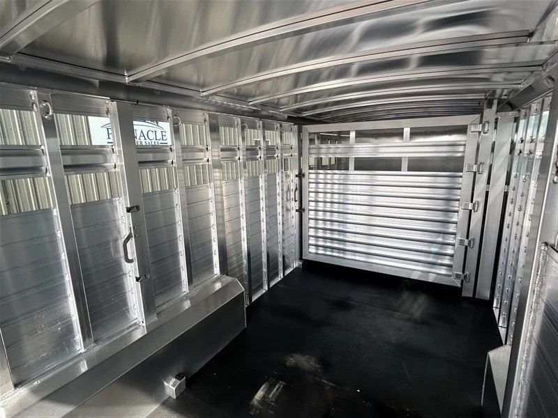 2027 Elite Trailers 8X28' Stock Combo Stock Trailers