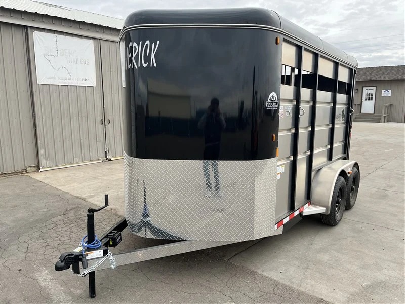 2027 Maverick 2 Horse Slant W/Swinging Wall Tack Horse Trailers