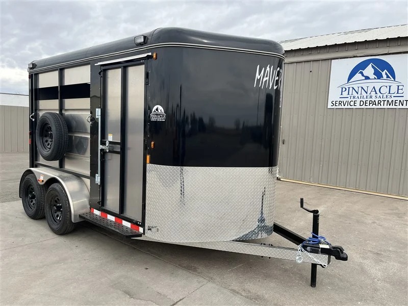 2027 Maverick 2 Horse Slant W/Swinging Wall Tack Horse Trailers