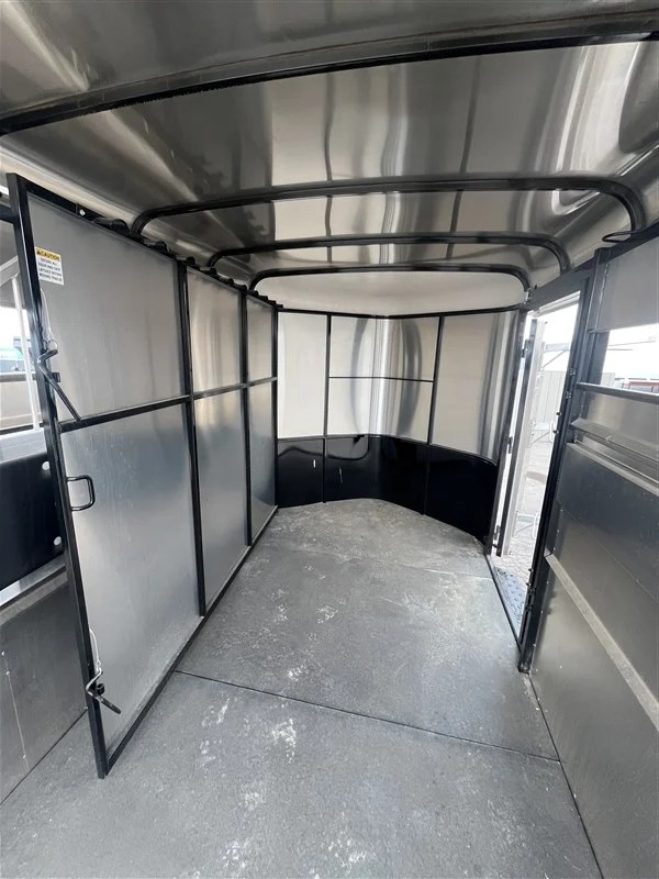 2027 Maverick 2 Horse Slant W/Swinging Wall Tack Horse Trailers