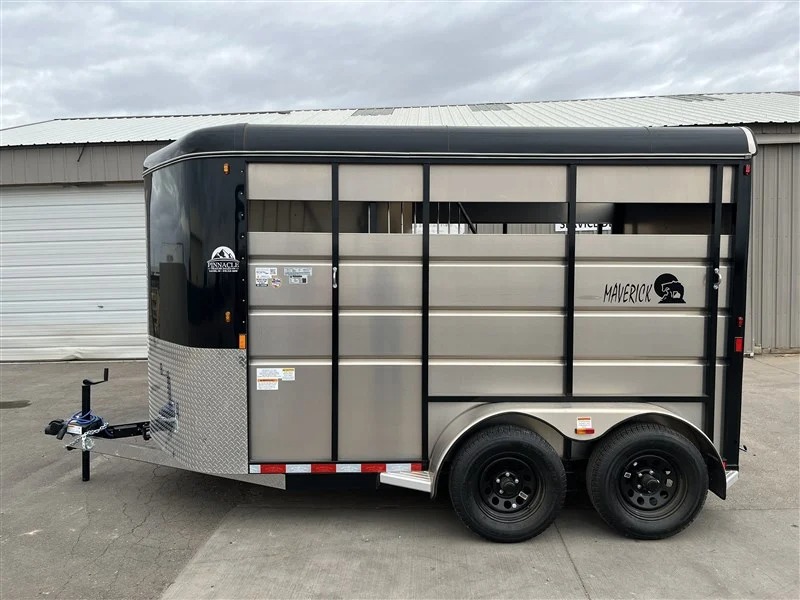 2027 Maverick 2 Horse Slant W/Swinging Wall Tack Horse Trailers