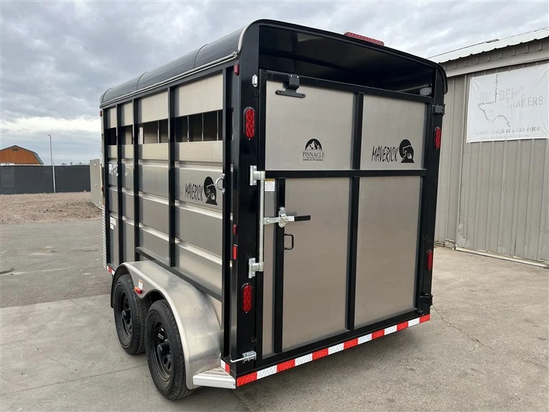 2027 Maverick 2 Horse Slant W/Swinging Wall Tack Horse Trailers