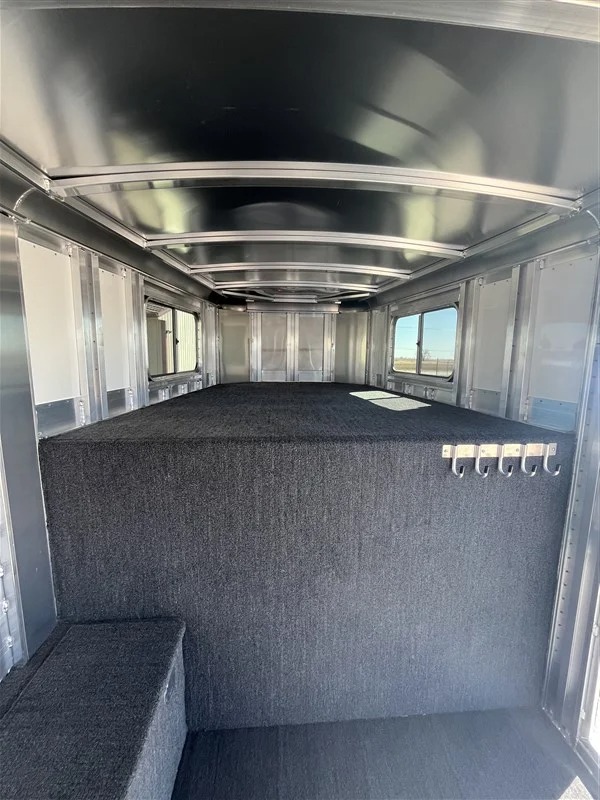 2027 Elite Trailers 4 Horse Slant Stock Combo Horse Trailers