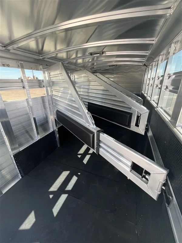 2027 Elite Trailers 4 Horse Slant Stock Combo Horse Trailers