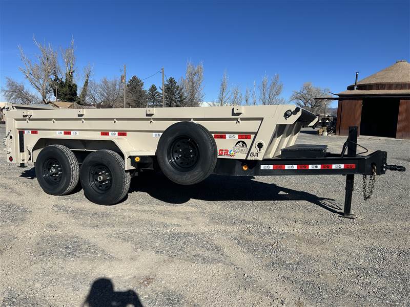 2026 GR Trailers 7x14' Low-Profile Dump Dump Trailers