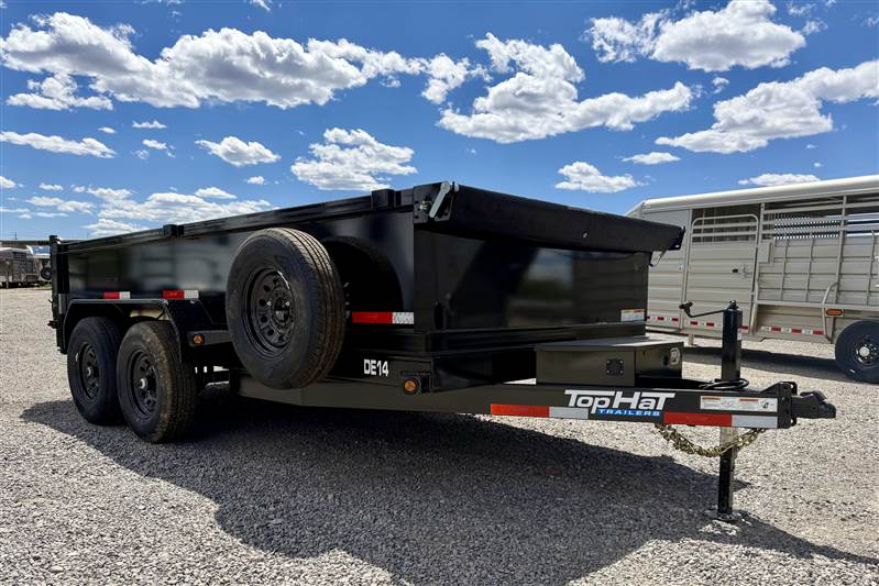 2026 Top Hat Trailers CHANNEL FRAME ECONOMY DUMP 14K Dump Trailers