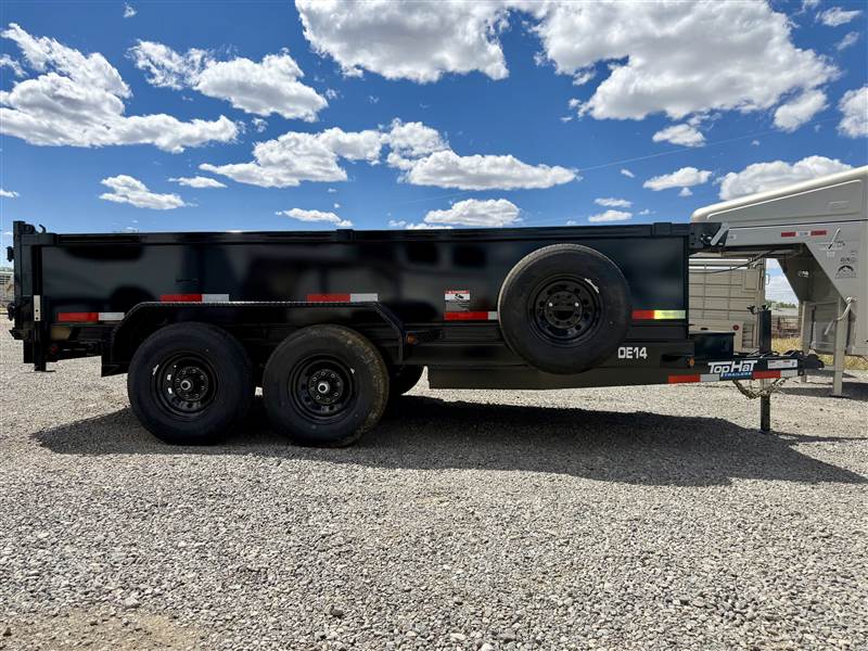2026 Top Hat Trailers CHANNEL FRAME ECONOMY DUMP 14K Dump Trailers