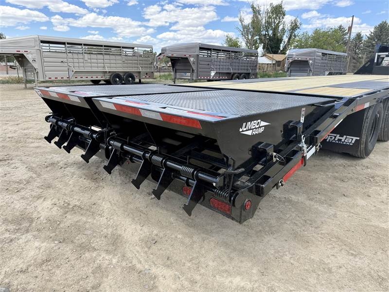 2026 Top Hat Trailers GOOSENECK 259 LO PROFILE HEAVY DUTY Flatbed Trailers