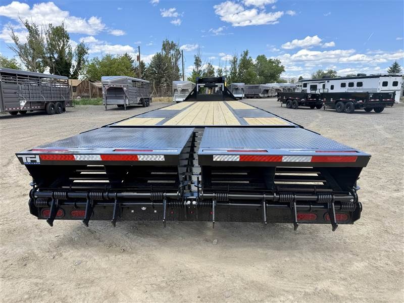 2026 Top Hat Trailers GOOSENECK 259 LO PROFILE HEAVY DUTY Flatbed Trailers