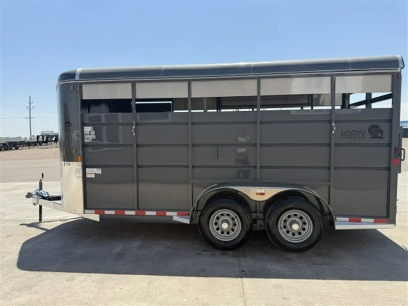 2026 Maverick Trailers Maverick Bumper Pull Stock Trailers