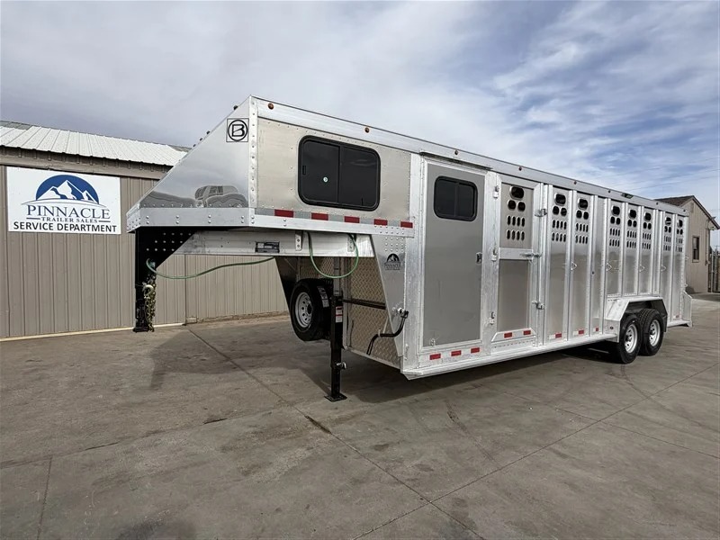2026 Barrett 24' Stock Combo Stock Trailers