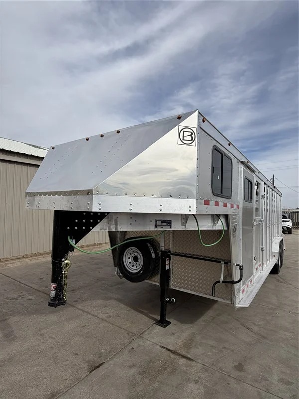 2026 Barrett 24' Stock Combo Stock Trailers