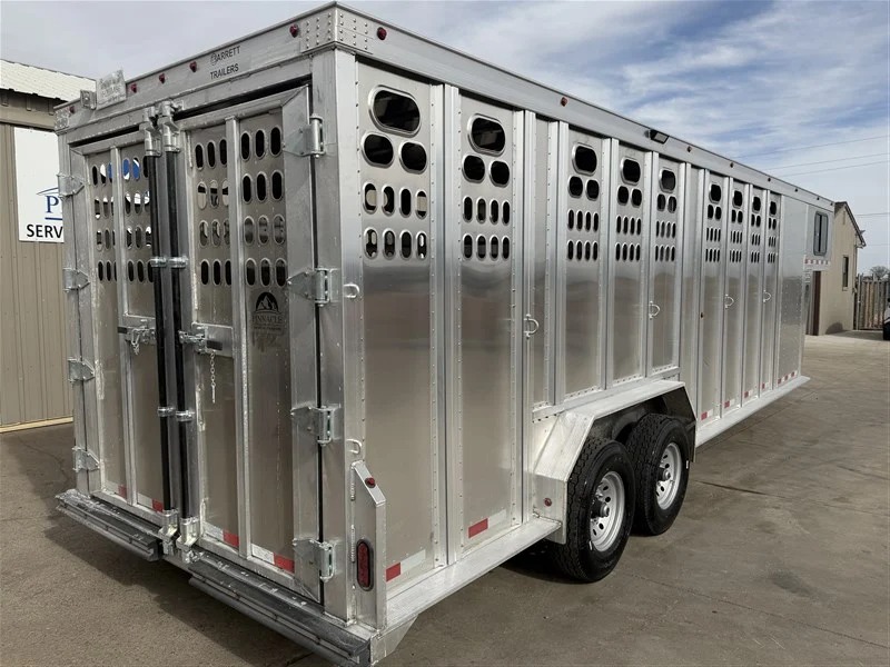 2026 Barrett 24' Stock Combo Stock Trailers