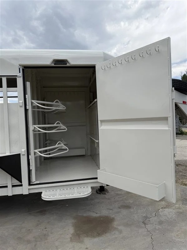 2026 Big Bend Trailers 24' Stock with Deluxe 4' Tack Stock Trailers