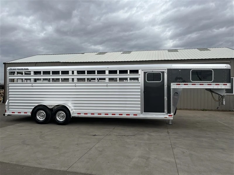 2027 Elite Trailers 7x24’ Stock Combo Stock Trailers