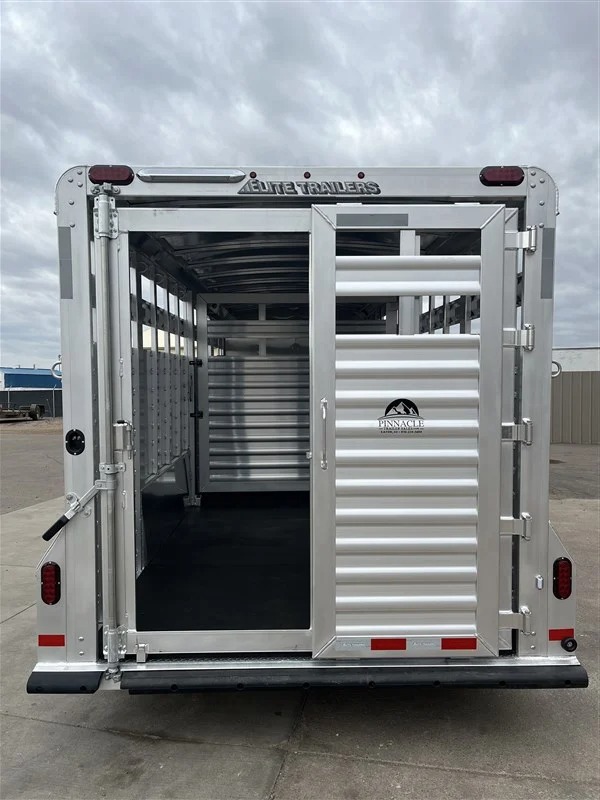 2027 Elite Trailers 7x24’ Stock Combo Stock Trailers