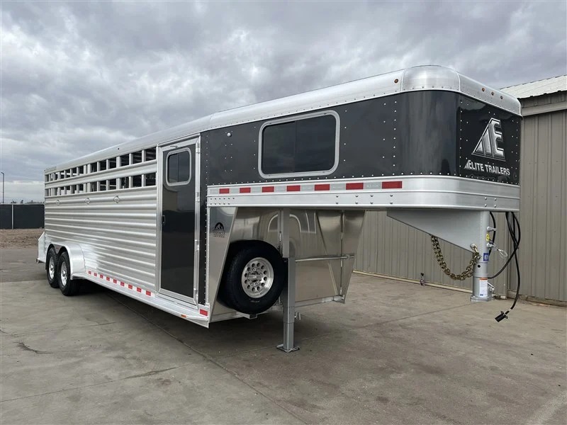 2027 Elite Trailers 7x24’ Stock Combo Stock Trailers