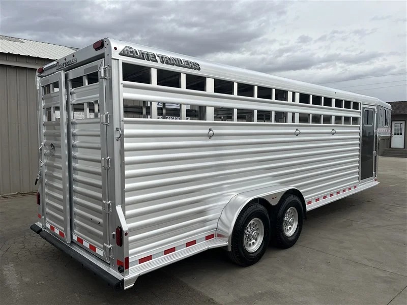 2027 Elite Trailers 7x24’ Stock Combo Stock Trailers