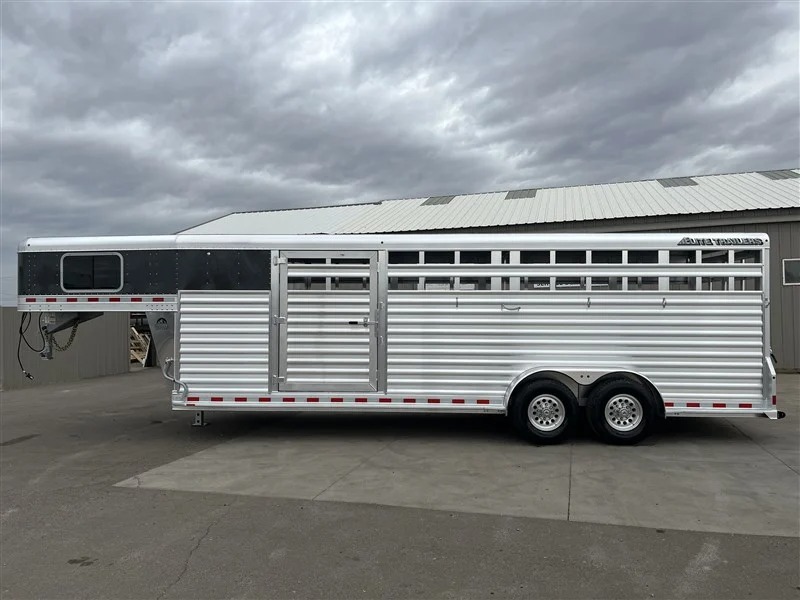 2027 Elite Trailers 7x24’ Stock Combo Stock Trailers