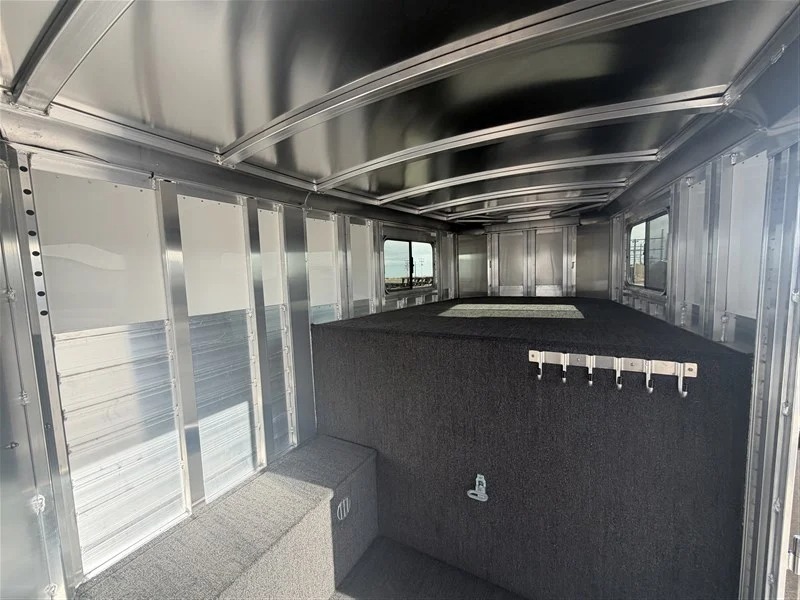 2027 Elite Trailers 4 Horse Slant Stock Combo Horse Trailers