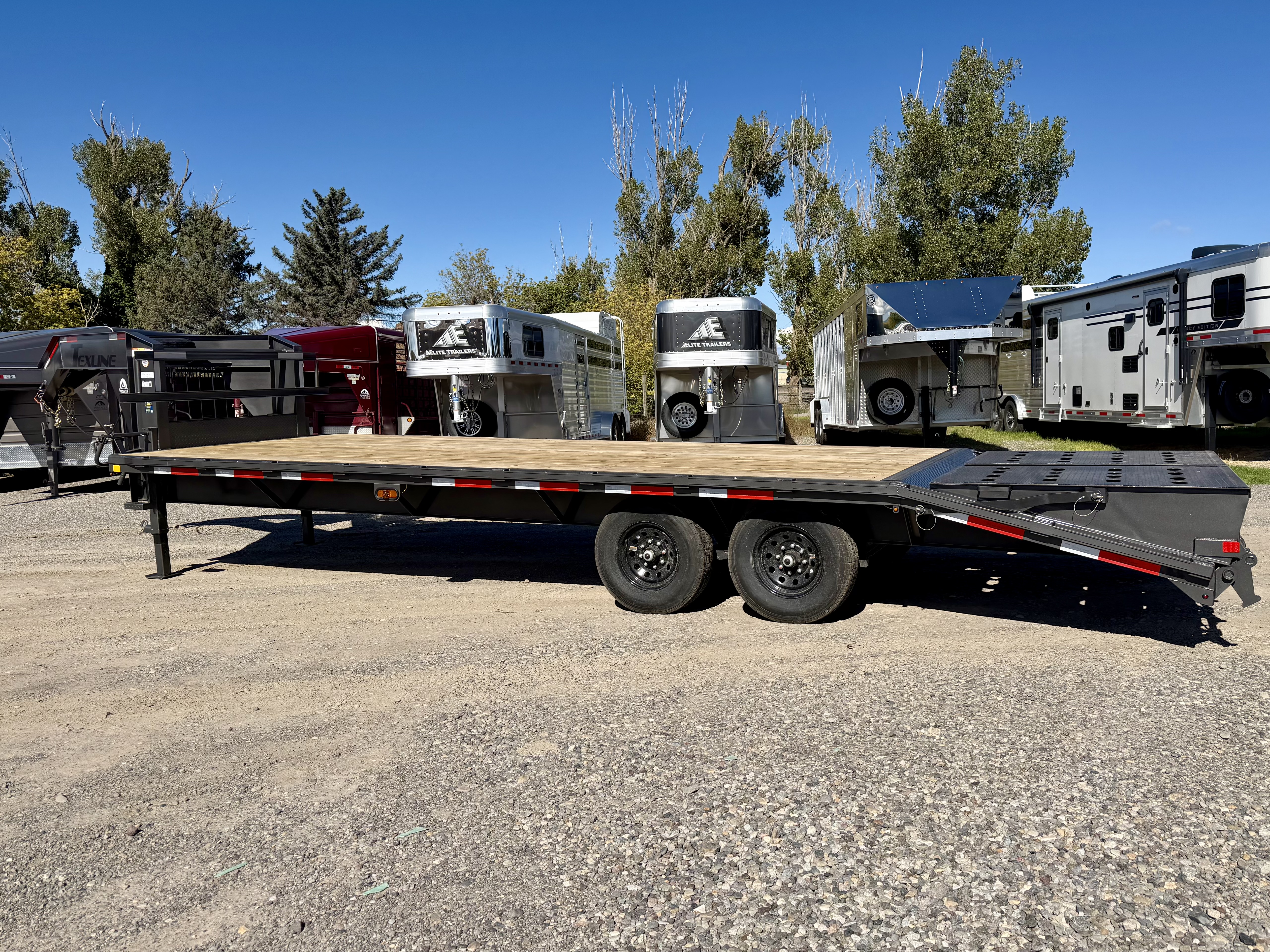 2026 Texline 25' Flatbed 14K GVW Flatbed Trailers