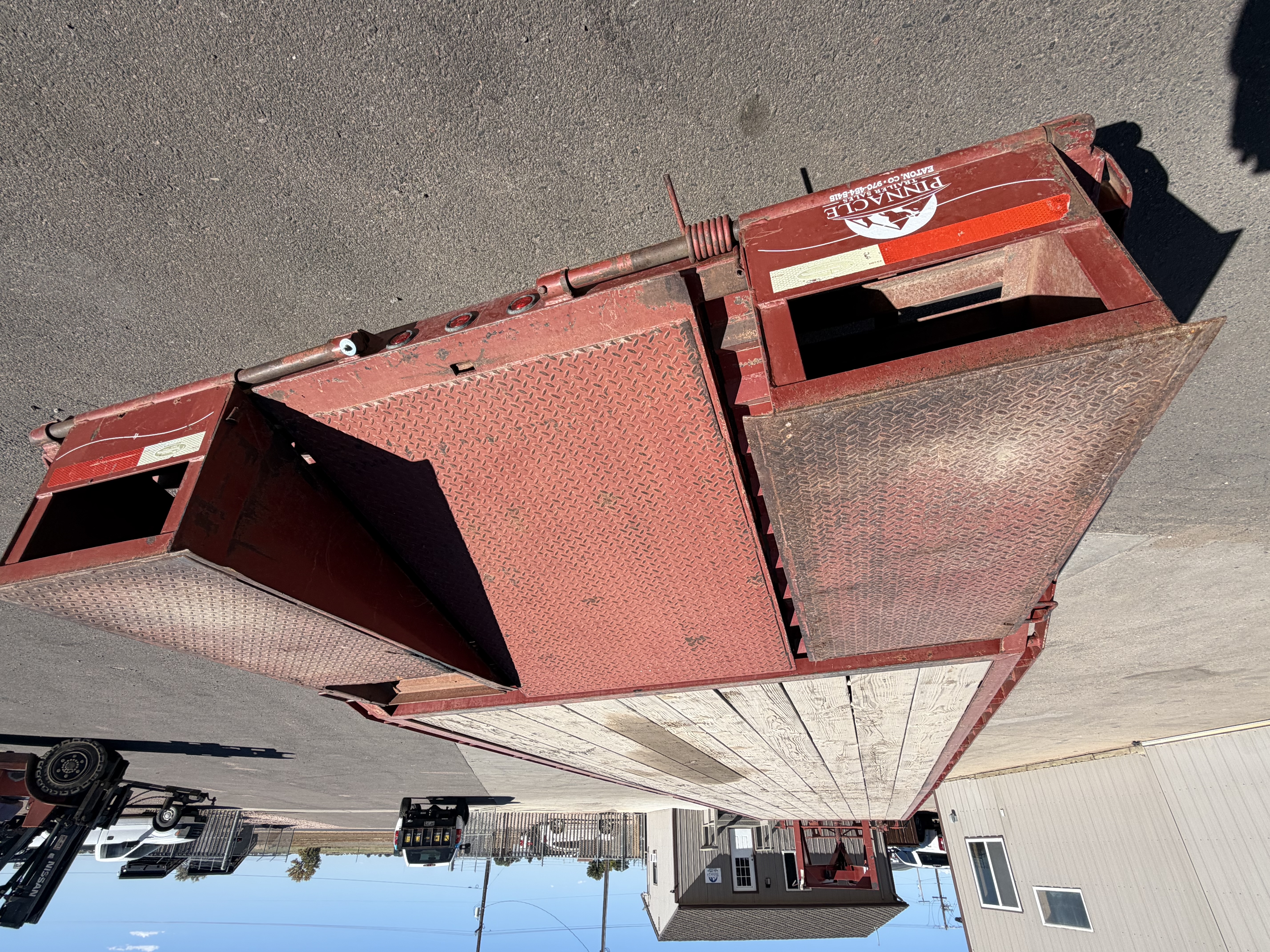 2011 ABU 40' Tandem dual 12K axles Flatbed Trailers